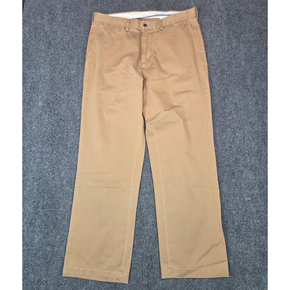 Polo Ralph Lauren Classic Fit Chinos Mens 34x30 Tan Khaki Cotton Pants